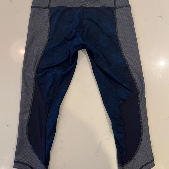 Lululemon Wunder Under Crop Special Edition Sashiko - Picture 6 of 8